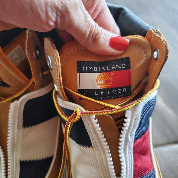 Timberland X Tommy Hilfiger Rare Boots Women 7.5US - Picture 3 of 5